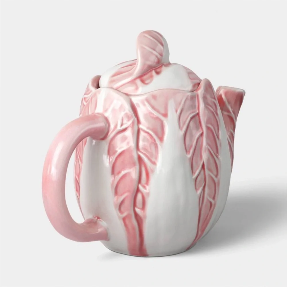 Stoneware Radicchio Teapot Pink – Threshold